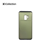 Samsung Galaxy S9 Plus Slide Card Armor Hard Tough Case